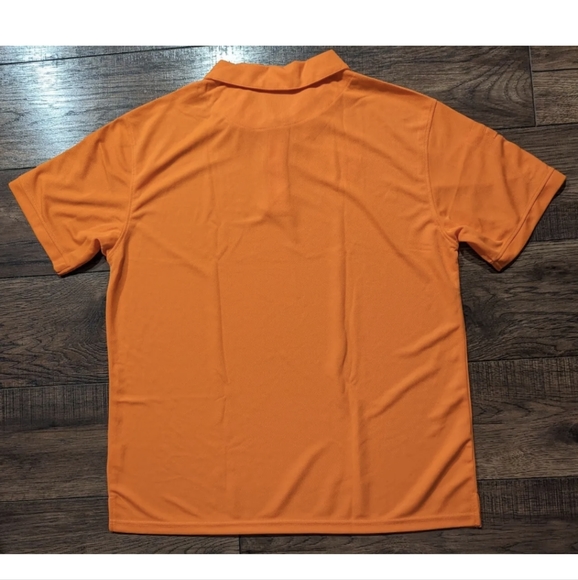 Zity Mens Polo Size XL Bright Orange NWT High Function Temp Control Muscle Move - Picture 12 of 16